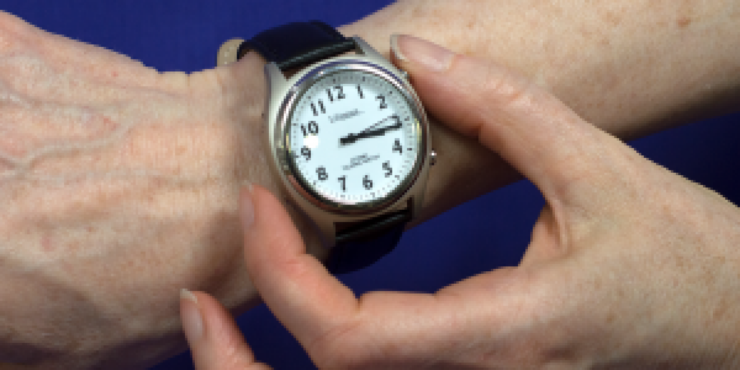 RNIB Talking Watch Alzheimer Scotland